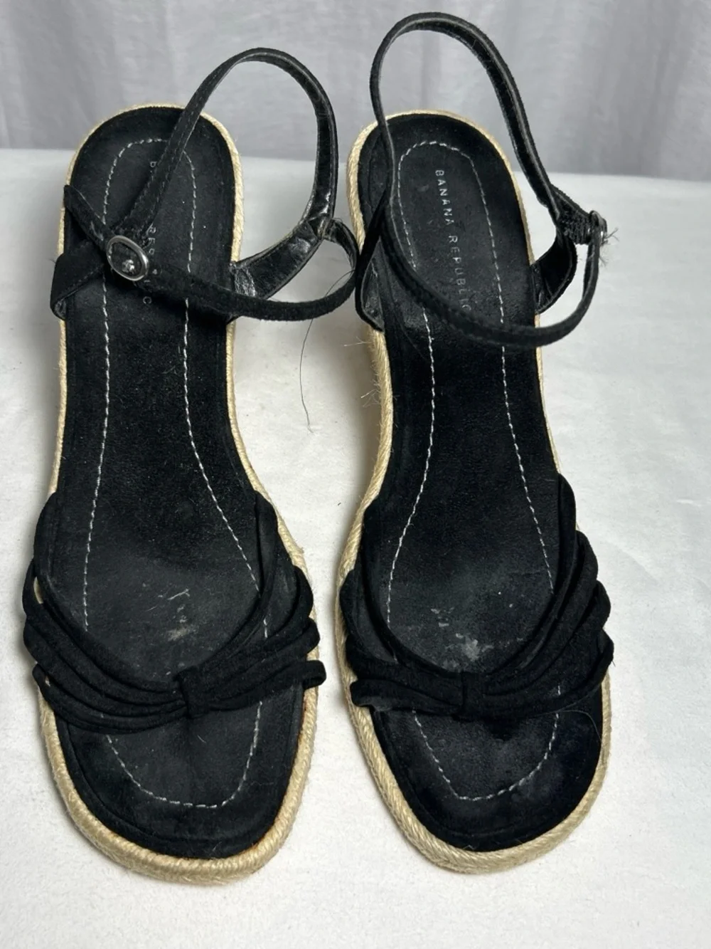 Banana Republic black suede